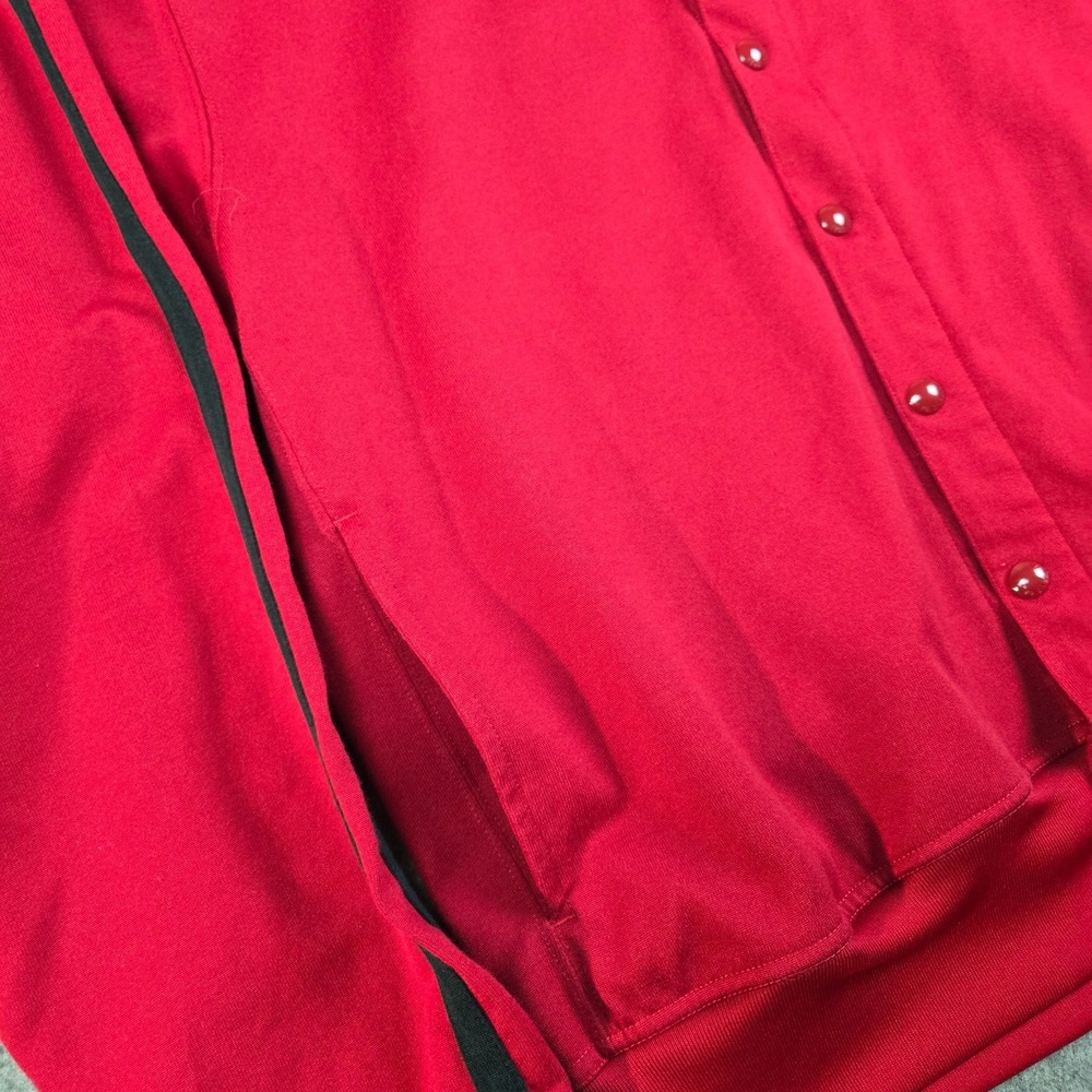 VTG 90s Polo Sport Ralph Lauren Jacket Mens M‎ Snap Button Varsity Track Bomber - Picture 3 of 9
